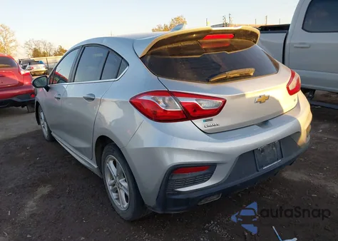 2018 Chevrolet Cruze Lt Auto z USA, uszkodzony, nr VIN 3G1BE6SM3JS592199